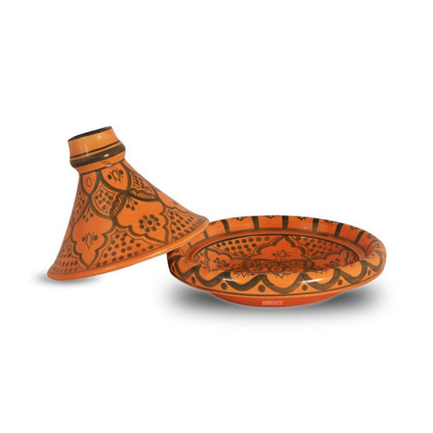 Ceramic Tagine Orange Ptg